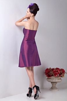 Cheap Short Length Bridesmaid Dress 